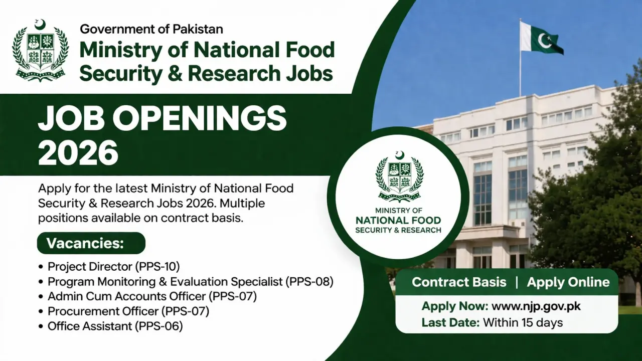 National Food Security & Research Jobs 2026